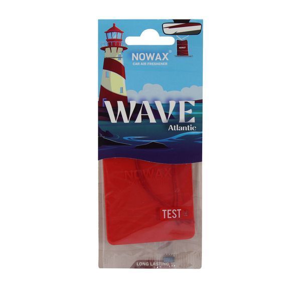 Ароматизатор пластиковый Nowax серия Wave - Atlantic NX07775 NX07775 фото