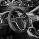 Чехол на руль Carlife 37-39 см, кожа, черный SW240M SW240M фото 4