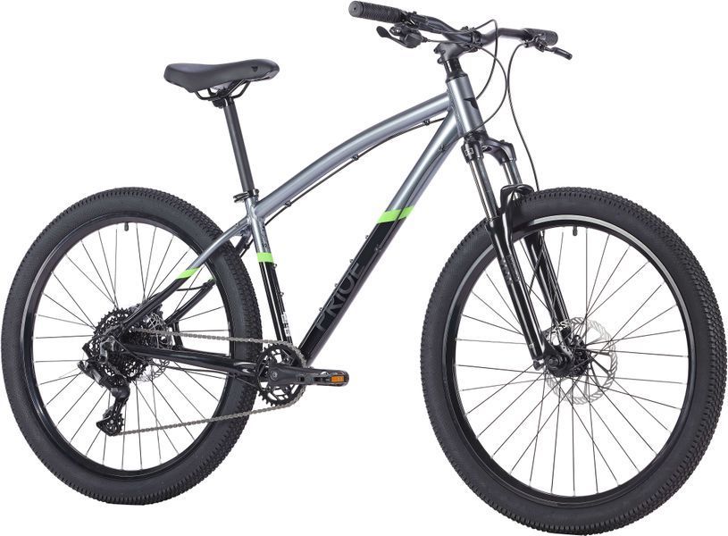 Велосипед 27,5 "Pride RAGGEY рама - XL restock сірий A5 VLP-SKD-59-54 фото