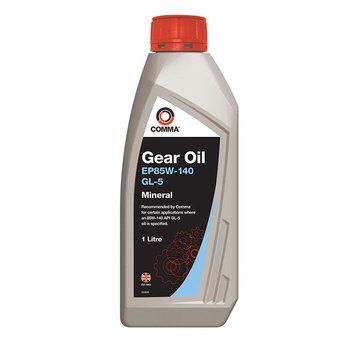 Трассмиссионное масло Comma EP85W140 GEAR OIL 1л HMG1L фото