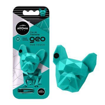 Ароматизатор Aroma Car Geo Dog - Turquoise Oud Touch сухий 12153 12153 фото