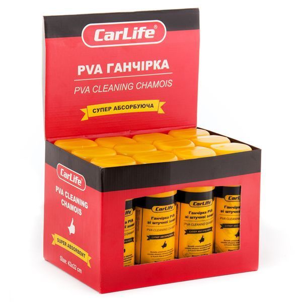 Ганчірка PVA в тубі CarLife CC902, 43x32 см CC902 фото