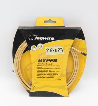 Комплект, перемикання &Oslash;4mm JAGWIRE Hyper UCK216 Maize Gold (золотий) (Тайвань) WVL-028-039 фото
