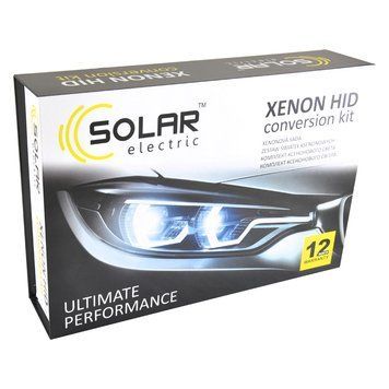 Комплект ксенона SOLAR H3 5000K 85V 35W PK22s KET+Ballast, 2шт 4350 фото