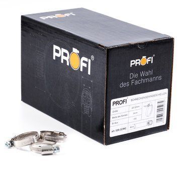 Хомуты PROFI 20-32/W2, 9мм, 100 шт. 020-32/W2 фото