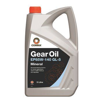 Трансмиссионное масло Comma EP85W-140 GEAR OIL 5л HMG5L фото
