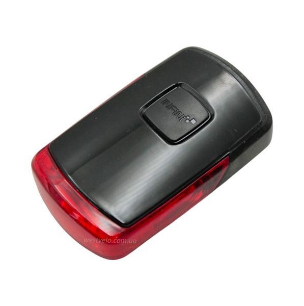 Мигалка на батарейках зад. INFINI I-411 0.5W 2 режима WVL-115-035 фото