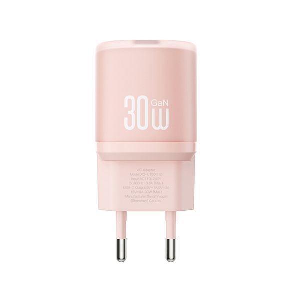 Сетевое зарядное устройство XO L150 30W Single USB-C розовый storm_group__XO-L150-Pink фото