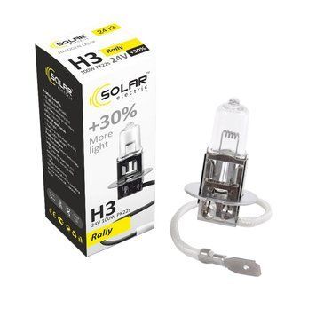 Галогенова лампа SOLAR H3 24V 100W PK22s Starlight +30% 2413 фото