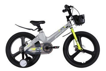 Велосипед MG 20" SPACE KID MOON DD рама-11,4" сірий 2026 VLT-OPS-SK-20-044 фото
