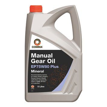 Трансмиссионное масло Comma GEAR OIL EP75W-80 PLUS 5л EP75W80P5L фото