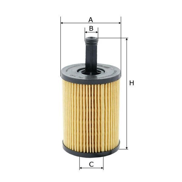 Фільтр масляний Molder Filter OFX 78D (WL7296, OX188DEco, HU7197X) OFX78D фото