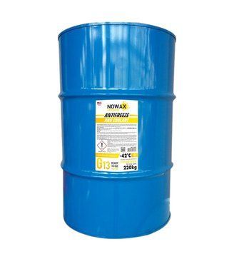 Антифриз NOWAX YELLOW G13, 220кг, жовтий NX12207 фото