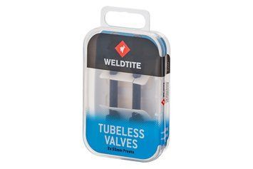 Вентиль Weldtite 05050 TUBELESS VALVE KIT для бескамерных ободов, 55мм, (2шт) VLP-NIP-53-09 фото