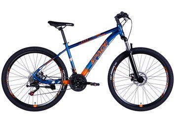 Велосипед уцінений AL 27.5" SPACE MERCURY DD FR рама-17" синьо-помаранчевий 2026 VLT-STK-SP-27.5-077 фото