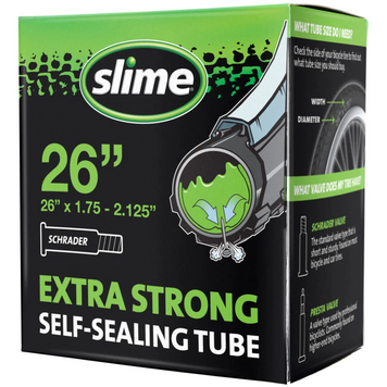 Камера антипрокольна з герметиком Slime 26" x 1.75 - 2.125" AV 30059 фото