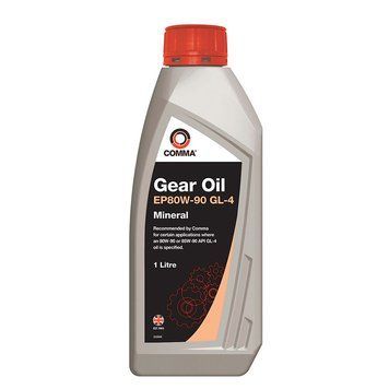Трассмиссионное масло Comma GEAR OIL EP80/90 GL4 1л GO41L фото