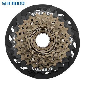 Зірка задня різьбова 6-рик SHIMANO TZ-500 з захистом (14-28T) WVL-019-009 фото