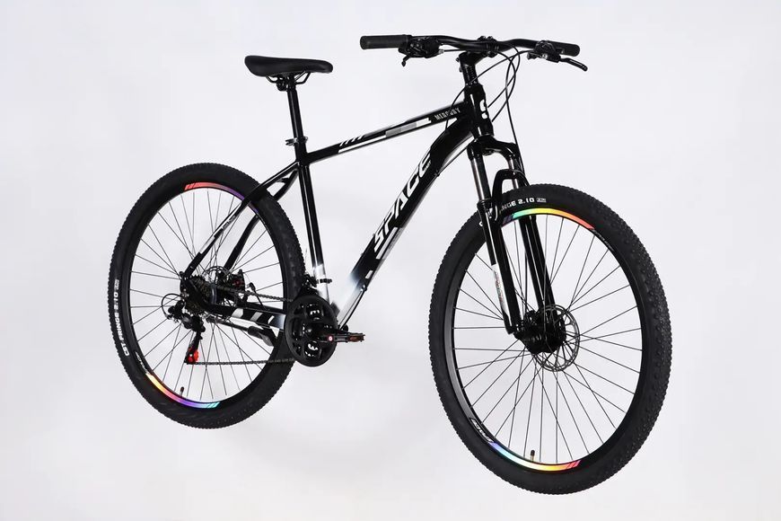 Велосипед AL 29" SPACE MERCURY DD FR рама-20" чорно-білий 2026 VLT-OPS-SP-29-177 фото