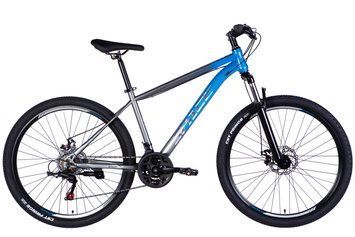 Велосипед ST 27.5" SPACE MARS DD FR рама-17" синьо-сірий 2026 VLT-OPS-SP-27.5-072 фото