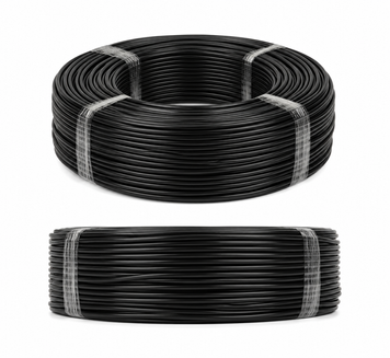 Провід силіконовий 22AWG чорний 400m MATE-00010039 фото