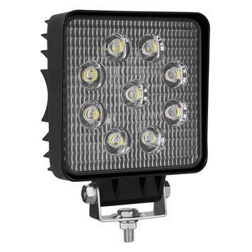 Фара светодиодная Brevia EPISTAR Flood 10-30V, 27W (9x3W), 1980Lm, 1шт 10642QFX1 10642QFX1 фото