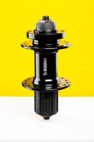 Втулка задня ONRIDE Hub 20R, під касету, HG, 32 отвори, disc, кульки, 135 QR, чорна VLPR-2526116104016 фото