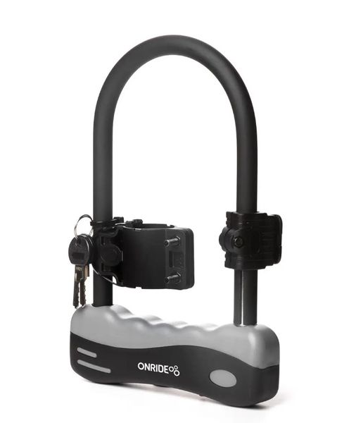 Замок ONRIDE Clamp 10 скоба U-lock с креплением 12 х 108 х 183 6936116100855 фото