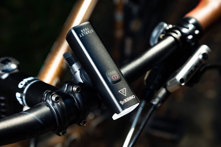 Велосипедна фара ONRIDE Starlet 1500 (1500 lm, 5000 mAh, Type-C) VLPR-2526116104419 фото