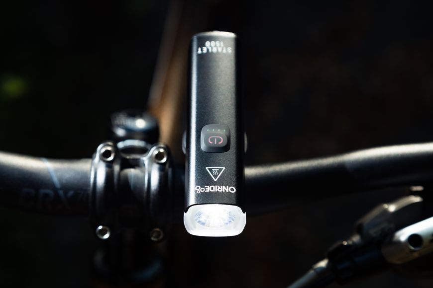 Велосипедна фара ONRIDE Starlet 1500 (1500 lm, 5000 mAh, Type-C) VLPR-2526116104419 фото