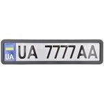 Рамка під номер СarLife NH420, чорна матова NH420 фото