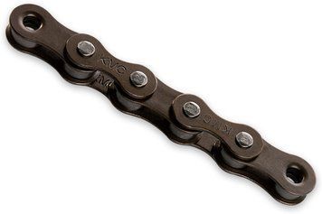 Ланцюг KMC Z1 Wide Brown 1 швидкість 112 ланок коричневий + замок VLPR-Z1-W фото