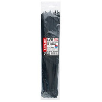 Хомуты пластиковые CarLife 4,8x380мм, 100 шт., черные BL4.8x380 фото