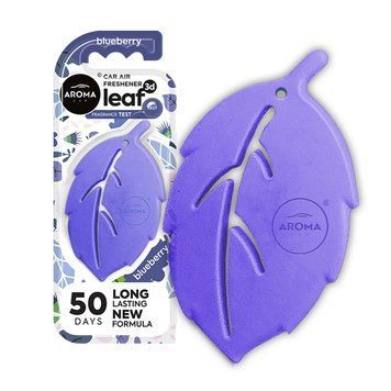 Ароматизатор Aroma Car Leaf 3D - Blueberry сухой, 12017 12017 фото