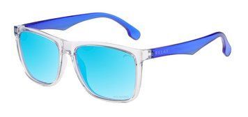 Окуляри Relax Alburry crystal shiny, лінза smoke (TAC 1,1mm Polarized), ice blue revo, кат. 3 VLPR-R2358E фото