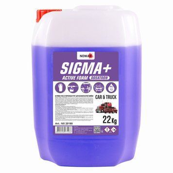 Піна активна для безконтактної мийки NOWAX SIGMA+ ACTIVE FOAM DOSATRON NX20190 суперконцентрат, 22 кг NX20190 фото