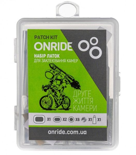 Набір для ремонту ONRIDE Сhamber для заклеювання камер 48002989 фото