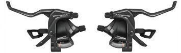 Моноблоки SunRace STM406 L3/R8, лівий/правий, 3/8 шв., з дисплеєм передач, з тросом 1700/2100мм, OEM VLPR-STM406.L3R8S0.0S0.OE фото