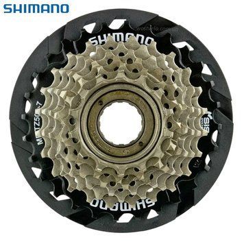 Зірка задня різьбова 7-рик SHIMANO TZ-500 з захистом (14-28T) WVL-019-018 фото