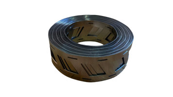 Стрічка нікельована подвійна коса 0.15x26.5х22.5mm 21700 10m MATE-00009300 фото