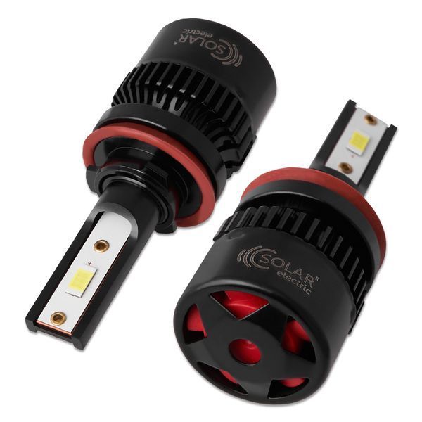 Автолампа Solar LED H8-H11-H16 12/24V 50W 5000Lm 6500K CSP3570 8511S2 8511S2 фото