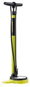 Насос напольный Cannondale ESSENTIAL, с манометром 140psi, presta+schrader, черно-желтый VLP-PUM-18-06 фото