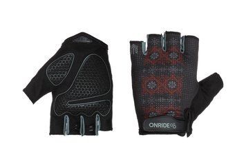 Рукавички ONRIDE Hold 30 Ornament, гелеві подушечки, чорний розмір XXL VLPR-2526116104933 фото