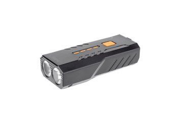 Велосипедна фара ONRIDE Spark (300 lm, 2400 mAh, Type-C), функ. Power Bank, пластикова VLPR-6931610376 фото