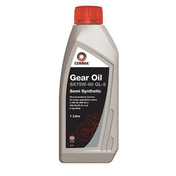 Трассмиссионное масло Comma SX75W90 GEAR OIL GL5 1л SX1L фото