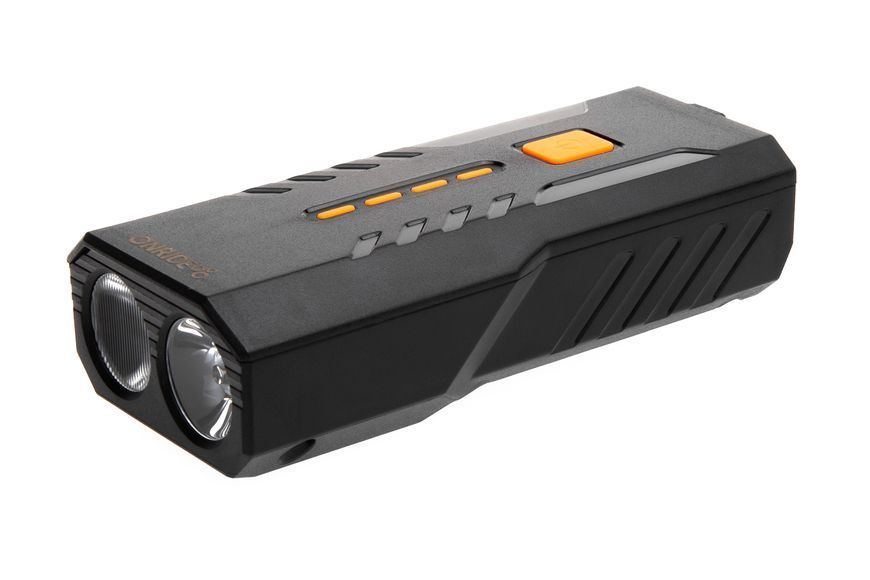 Велосипедна фара ONRIDE Spark (300 lm, 2400 mAh, Type-C), функ. Power Bank, пластикова VLPR-6931610376 фото