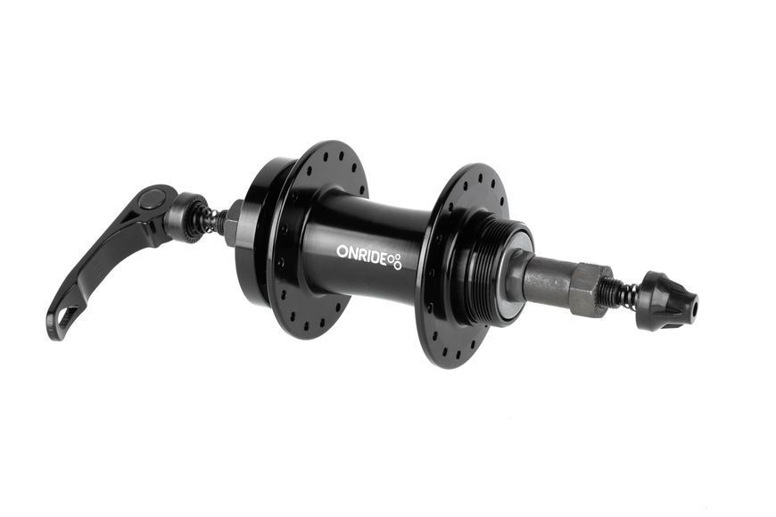 Втулка задня ONRIDE Hub 10R, під трещітку, 32 отвори, disc, кульки, 135 QR, чорна VLPR-2526116104011 фото