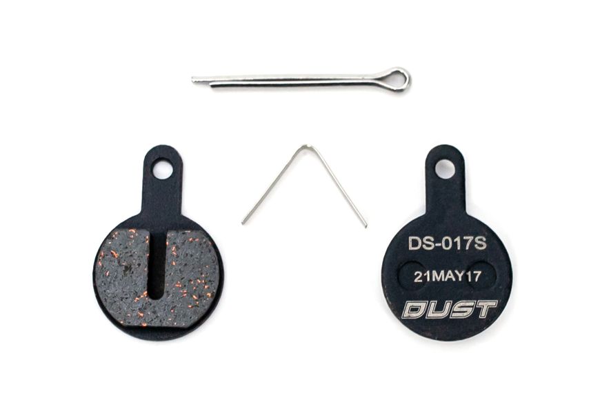 Колодки тормозные полуметалл disc DUST DS-17S YINXING DB-01 VLT-BRS-026 фото