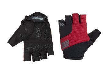 Рукавички ONRIDE Clutch, гелеві подушечки, сірий/бордо розмір XL VLPR-2526116104978 фото
