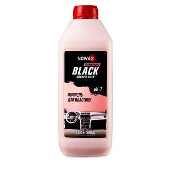 Поліроль-молочко для пластику NOWAX BLACK STRAWBERRY NX01188 концентрат, 1 л NX01188 фото
